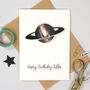 Personalised Handmade Space Birthday Card, thumbnail 4 of 5