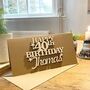 Personalised 40th Birthday Card Keepsake, thumbnail 1 of 11