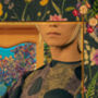 Canvas Surreal Floral Fantasy Collage Wall Art, thumbnail 4 of 6