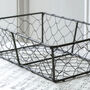 Stylish Wire Mesh Tray, thumbnail 3 of 3