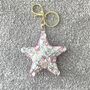 Star Shaped Keyring, Bag Charm, thumbnail 1 of 4