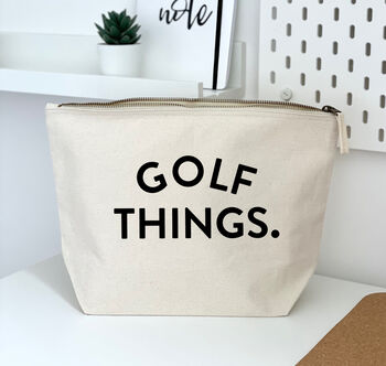 'Golf Things' Bag Gift For Golf Lover, 3 of 3