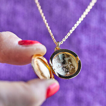 Personalised Locket Necklace, 2 of 12