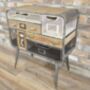 Industrial Side Cabinet Table, thumbnail 1 of 1