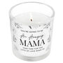 Mothers Day Personalised Floral Scented Candle, thumbnail 4 of 5