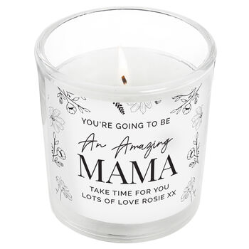 Mothers Day Personalised Floral Scented Candle, 4 of 5