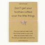Don't Get Your Feathers Ruffled Hummingbird Wish Bracelet, thumbnail 3 of 4