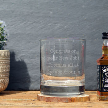 Whisky And Tumbler Jack Daniels Gift Set, 3 of 3
