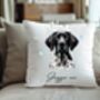 Personalised German Shorthaired Pointer Hearts Cushion Cover B, thumbnail 1 of 2