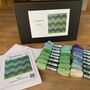 Bargello Waves Tapestry Kit With 100% British Wool, thumbnail 1 of 4