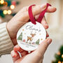 Baby's First Christmas Ornament 2025 Ceramic Keepsake, thumbnail 5 of 7