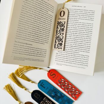 Personalised Wooden Bookmark, 4 of 4