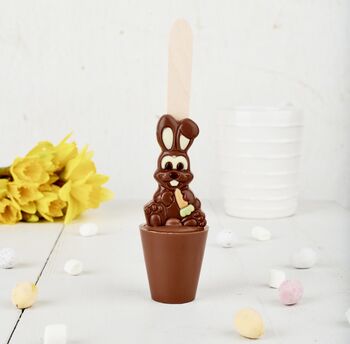 Easter Bunny Milk Chocolate Spoon, 3 of 3