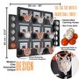 Basketball Hoop Wall Decor With Tic Tac Toe Game, thumbnail 4 of 6