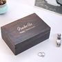 Carved Personalised Wooden Anniversary Box, thumbnail 2 of 6