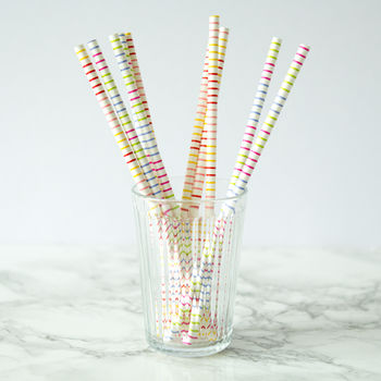Patterned Paper Straws, 9 of 11