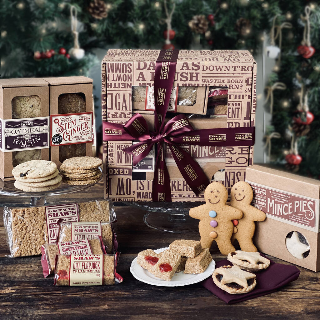 Christmas Vegan Gift Box Of Treats By Lottie Shaw's