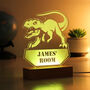Personalised Dinosaur T Rex LED Night Light, thumbnail 12 of 12