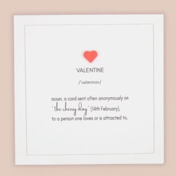 Definition Of Love Card, 3 of 3