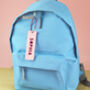 Two Tone Personalised Name Bag Tag, thumbnail 8 of 11