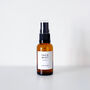 Mini Amber Glass Atomiser Spray Bottle Personalised Label, thumbnail 4 of 11