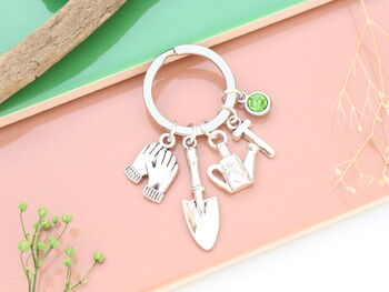 Personalised Gardening Keyring Gifts For Gardener, 2 of 11