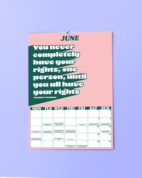 The Feminist Calendar 2024, 4 of 5