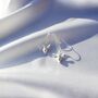 Sterling Silver 3D Bumble Bee Earrings, thumbnail 1 of 7