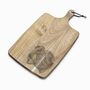 Personalised Griffon Bruxellois Engraved Acacia Serving Board, thumbnail 3 of 11
