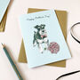 Schnauzer Mother's Day Card, thumbnail 2 of 2