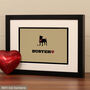 Personalised Staffy, Staffordshire Bull Terrier Print, thumbnail 3 of 12