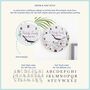 Wildflowers Personalised Family Home Wall Clock, thumbnail 3 of 3