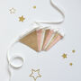 Neutral And Gold Bunting, thumbnail 4 of 4