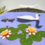 Swan And Cygnet Embroidery Kit, thumbnail 7 of 7
