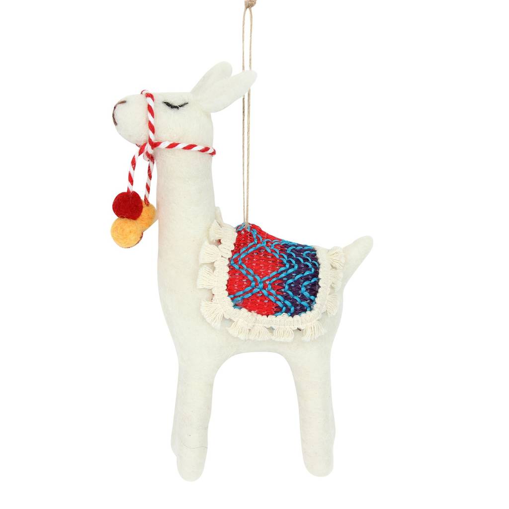 Llama Christmas Decoration 