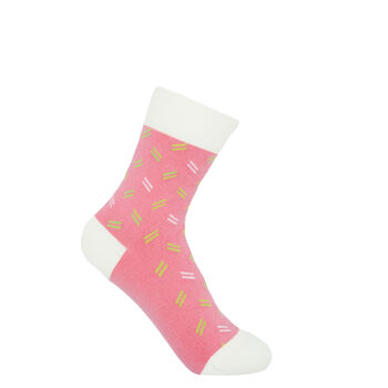 Fleur De Lis And Parallel Women’s Socks – Bundle, 5 of 5
