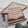 Personalised Wooden Graduation Cap Sign Gift, thumbnail 7 of 9