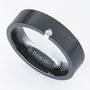 Ladies Diamond Set Zirconium Wedding Ring, thumbnail 1 of 5