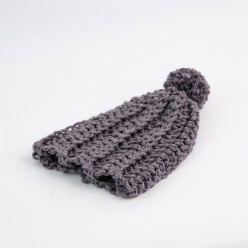 Winter Hat Beginners Crochet Kit, 6 of 9