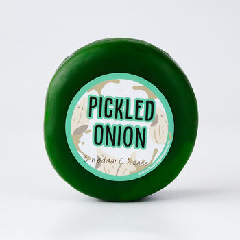 Pickled Onion Cheddar Cheese Truckle 200g, 4 of 4