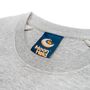 Morning Sun Embroidered Sweatshirt Marl Grey, thumbnail 5 of 6