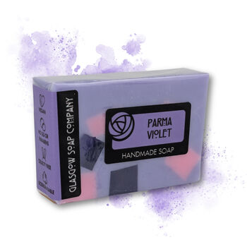 Parma Violet Scottish Handmade Soap, 4 of 4
