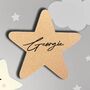 Customised Name Star Pin Board | Enamel Pin Display, thumbnail 4 of 5