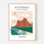 Battersea Power Station London Art Print, thumbnail 1 of 2