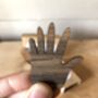 Wooden Hand Shaped Magnets, thumbnail 4 of 5