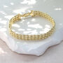 9ct Yellow Gold Three Strand Rope Bracelet, thumbnail 1 of 4