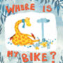 Geoffrey Finds A Bike, Children's Book And Writing Set, thumbnail 4 of 5