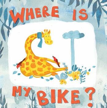 Geoffrey Finds A Bike, Children's Book And Writing Set, 4 of 5