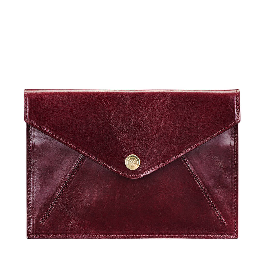 Women's Italian Leather Travel Document Wallet 'Ortona' By Maxwell ...