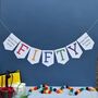 Personalised Fifty Birthday Banner : 50th Birthday Party Decoration, thumbnail 1 of 7